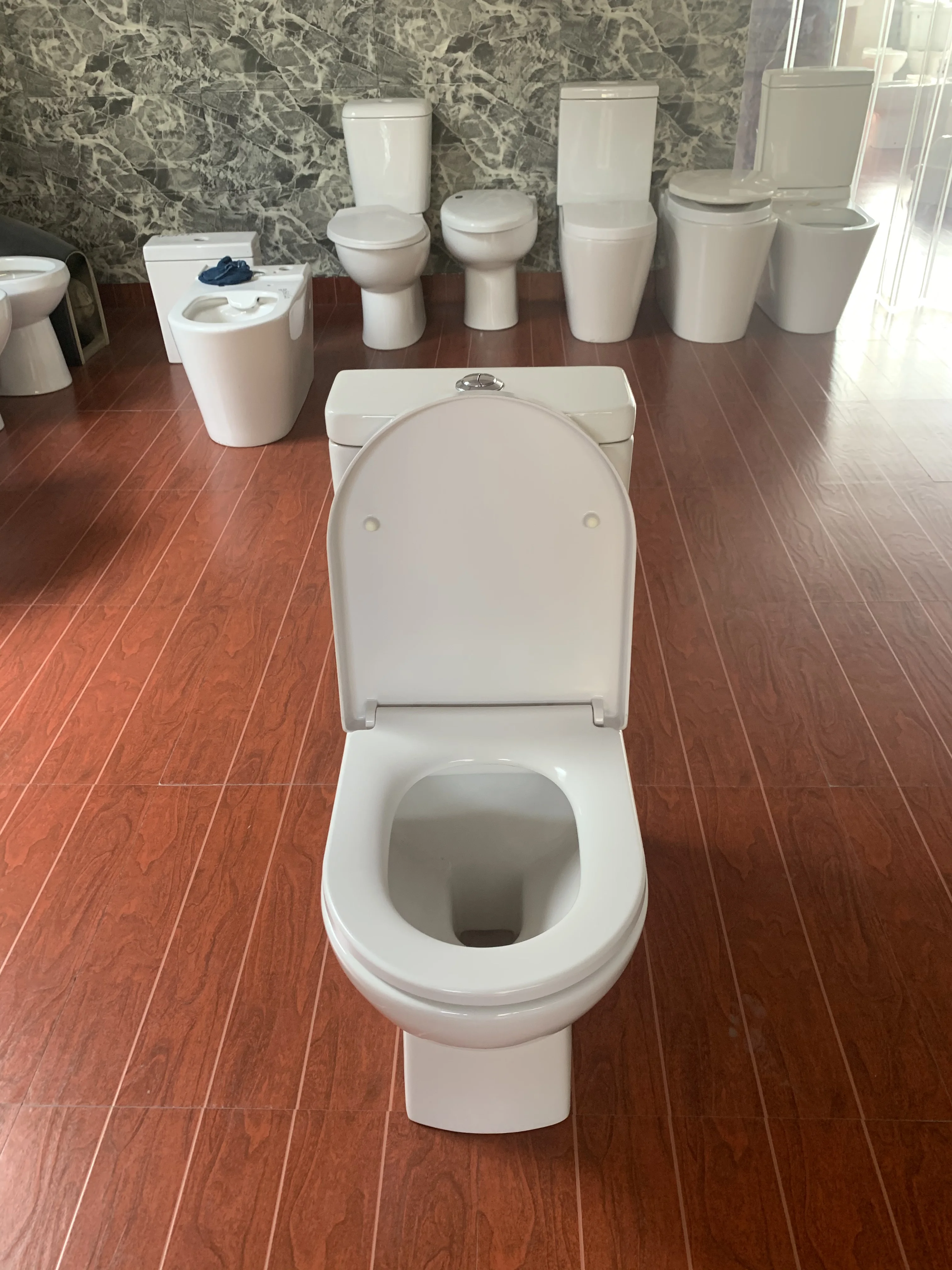 Saudi ArabiaEuropean Master Design 5 Years Warranty Adjustable Water Pressure 4.8-6L Flush Flow Dual Flush Luxury Ceramic Toilet