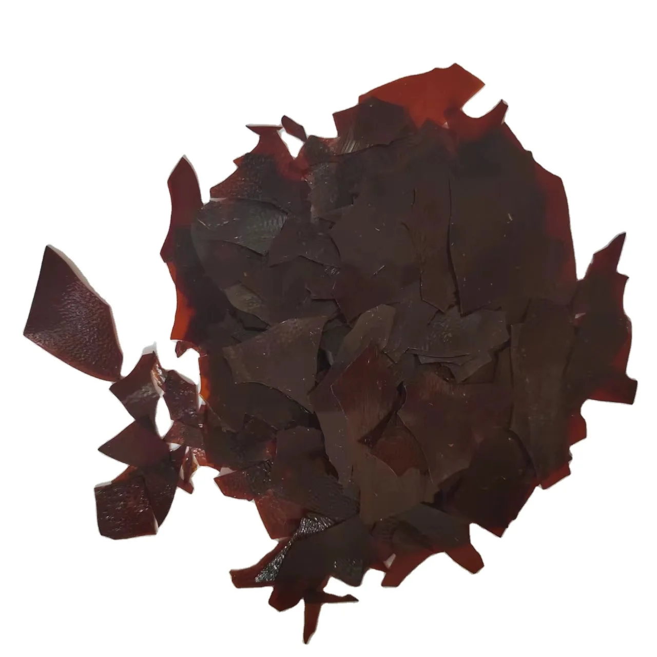 Shellac tablet bleached shellac apple, citrus glazing agent