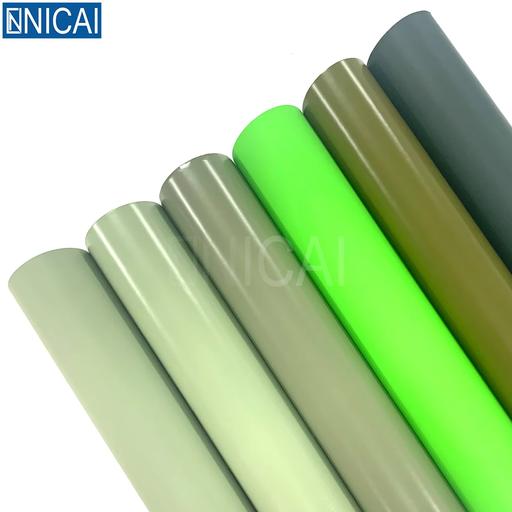 NICAI Stickers Roll Self Adhesive Car Vinyl Wrap Three Layers Matte Vinyl Air Bubble Free Car Wrap Film