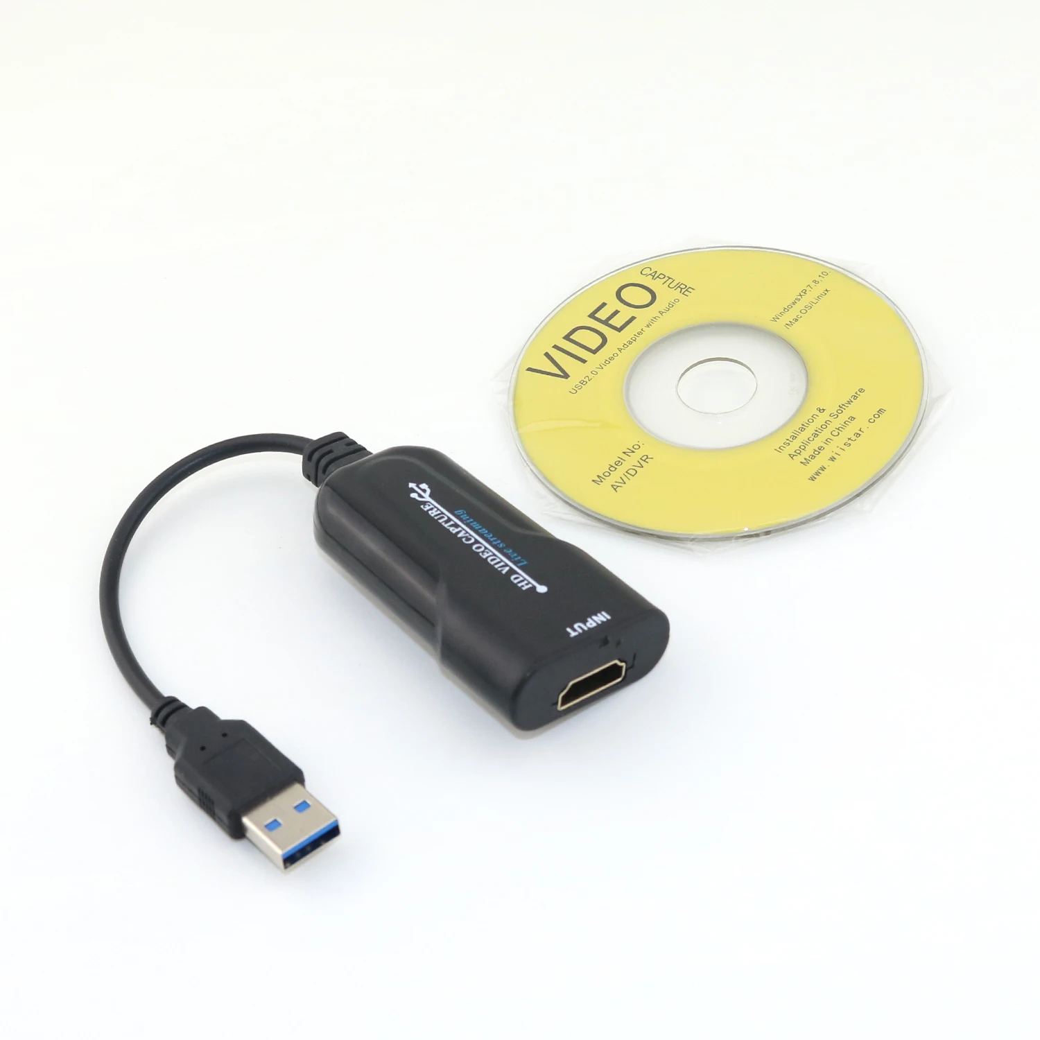  HD MI to USB3.0 Video Capture Card 1080P 60fp for Game Live Stream