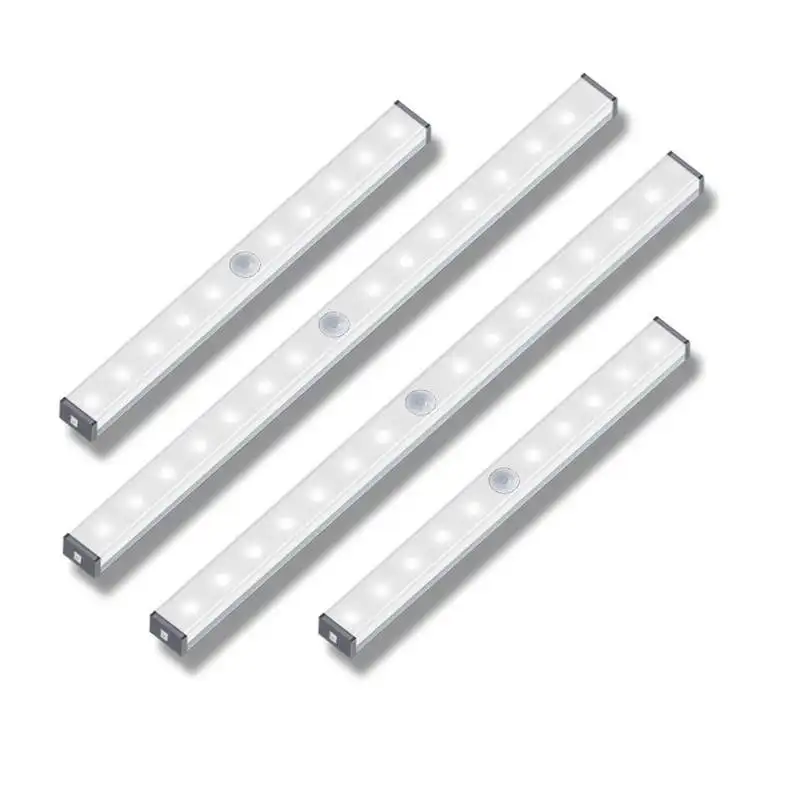Rechargeable Motion Sensor LED Closet Lighting Under Counter Cabinet Lights Lamp Frosted Glass 60 Modern 80 Wall Mounted 100