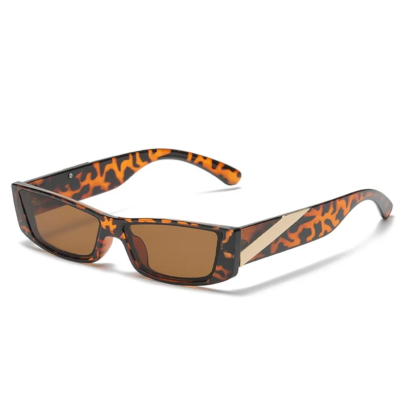 2021 Cand Color Rectangle Classic Retro Sunglasses Women Brand Design Cute Sunglasses 2000s