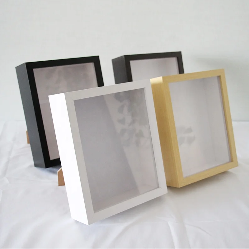 Home decor best price Shadow Box Frame display Wholesale plexiglass 3D Deep Shadow Box Frames