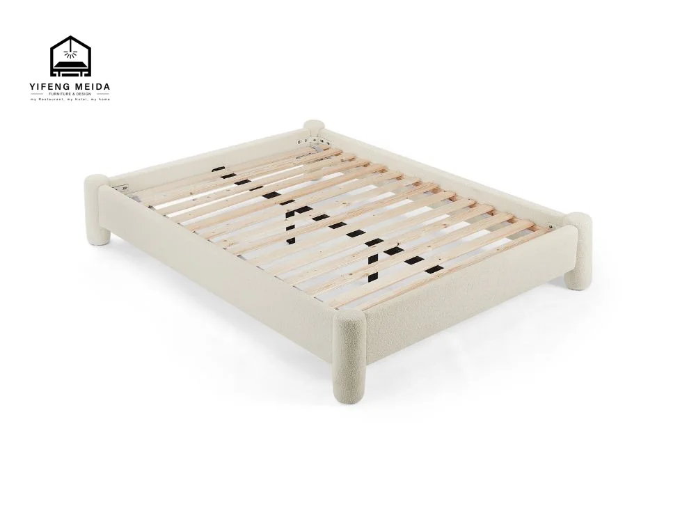 pine style queen bed frame antique   minimalism home furniture  MDF  durable bed frame king  bed frame queen ASH WOOD