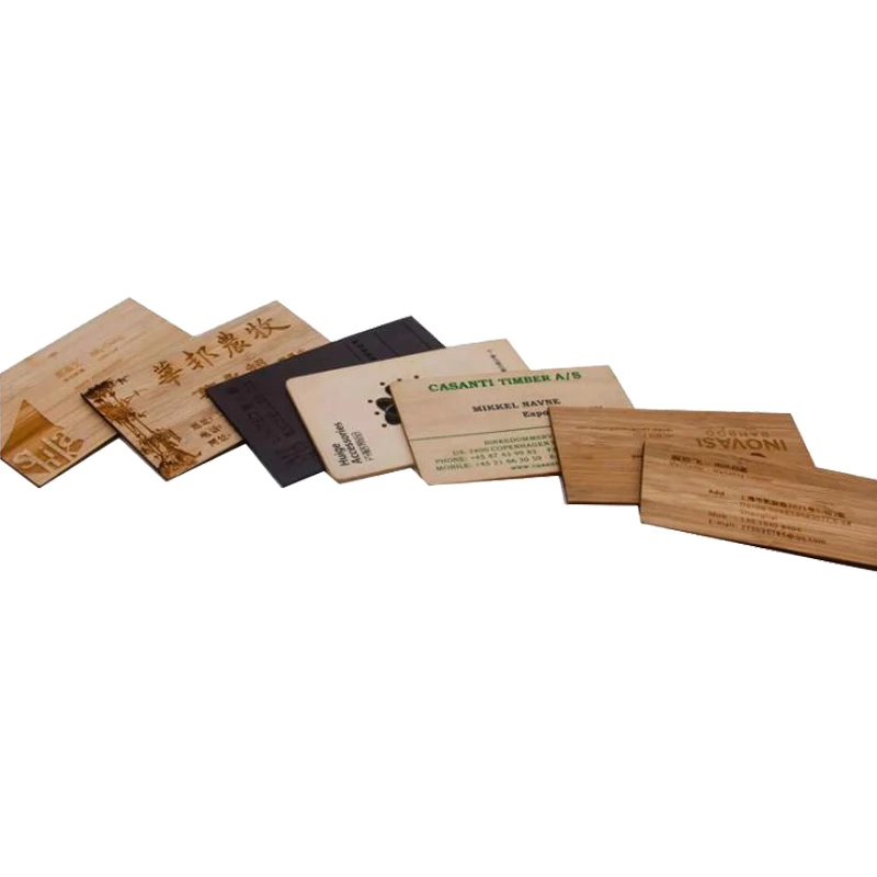 China Supplier Bulk Customized RFID Wooden Hotel Key Cards