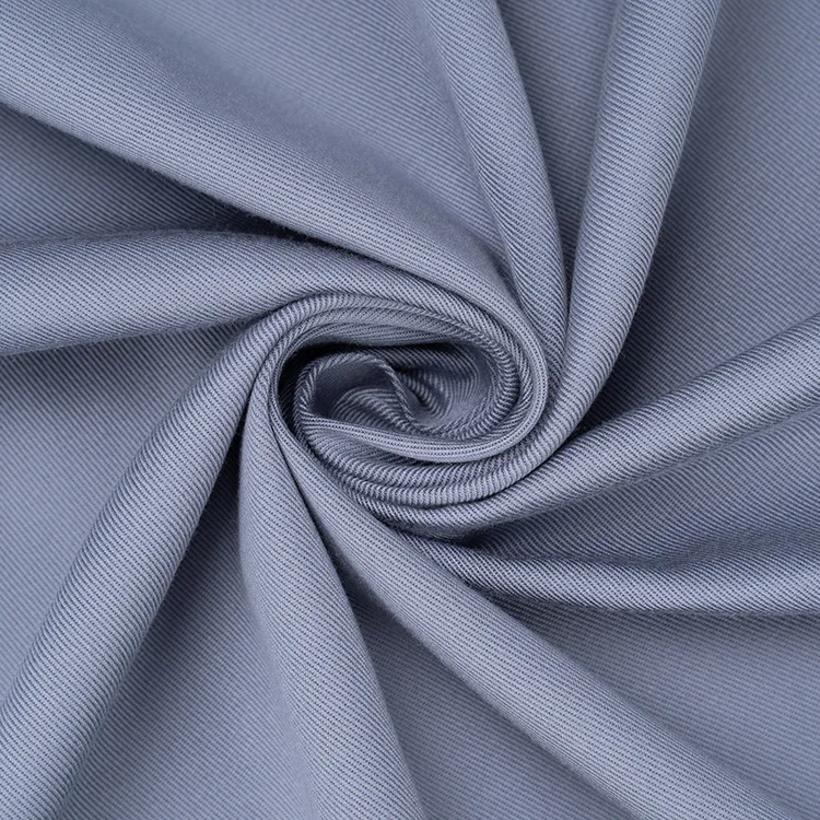 P1 Wholesale plain dyed solid color Proviscose Coarse Drill 100% ProViscose Fabrics for for ladies dresses garment