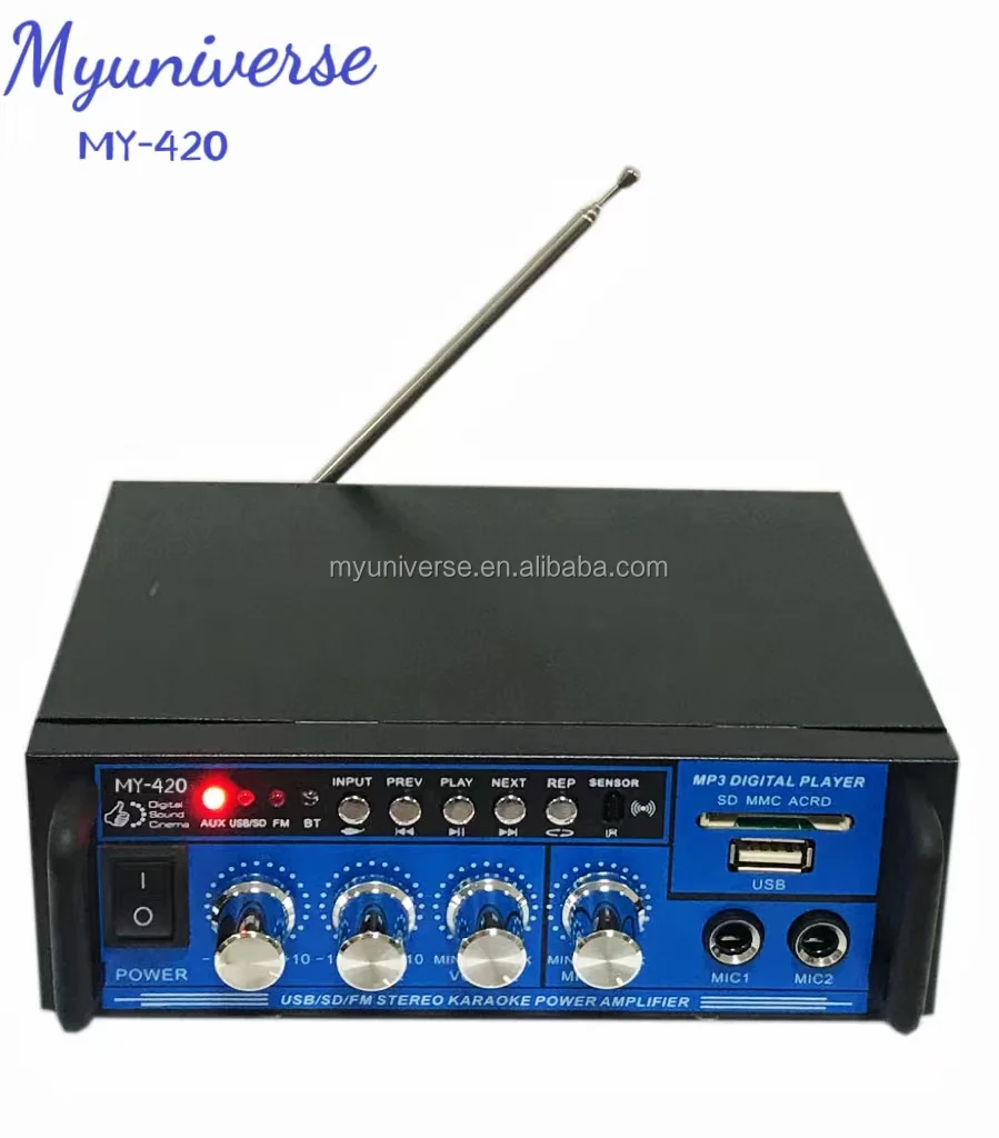 Auto Electronic Car Audio Amplifier Digital Sound Amplifier