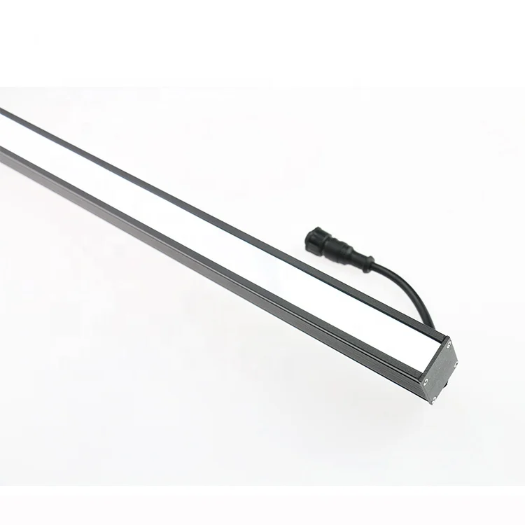 Square DC12V 60PCS Adjustable Angle Linear LED Christmas Decorations Linear Exterior Facade RGB Stage Light Pixel RGB LED Light