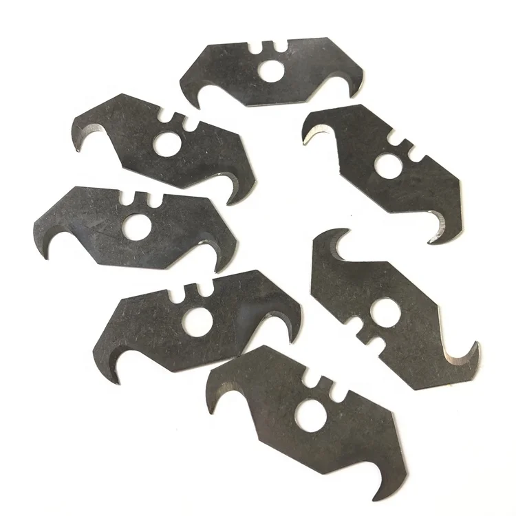 Wholesale High Performance Ox Horn Survival Folding Hook Blade Knife in Good Quality  Horn type hook blade knife