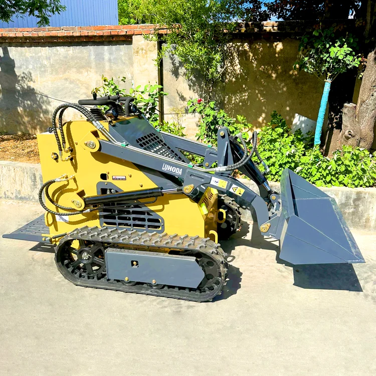 Micro Crawler Skid Loader Wheel Tractor Loader Mini Skidsteer For Usa Canada Au