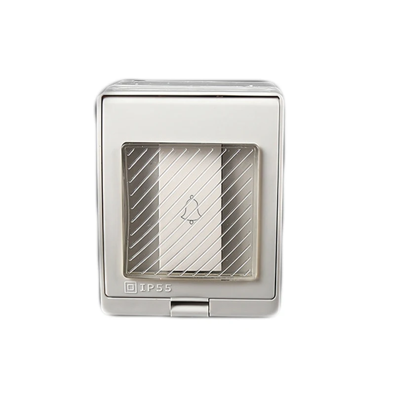 Height Waterproof Wall Switch 1 Gang Switch Socket Box IP55