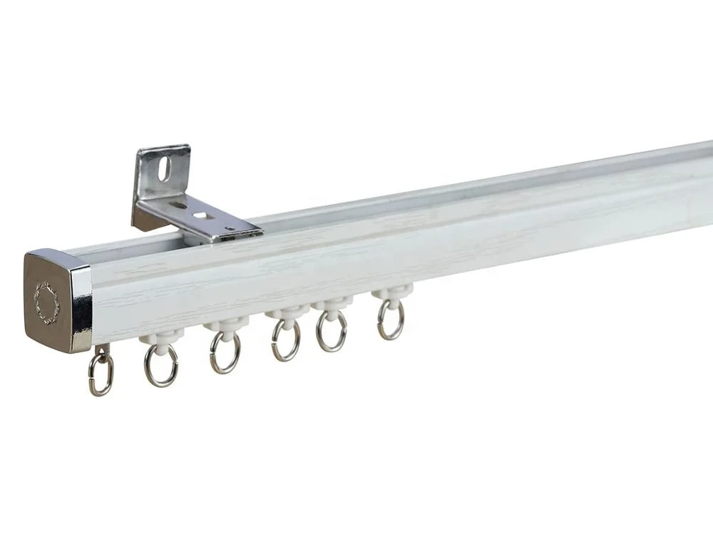 KEEWO Ceiling Mounted Hospital Ceiling Double Curtain Track Pvc Curtain Track