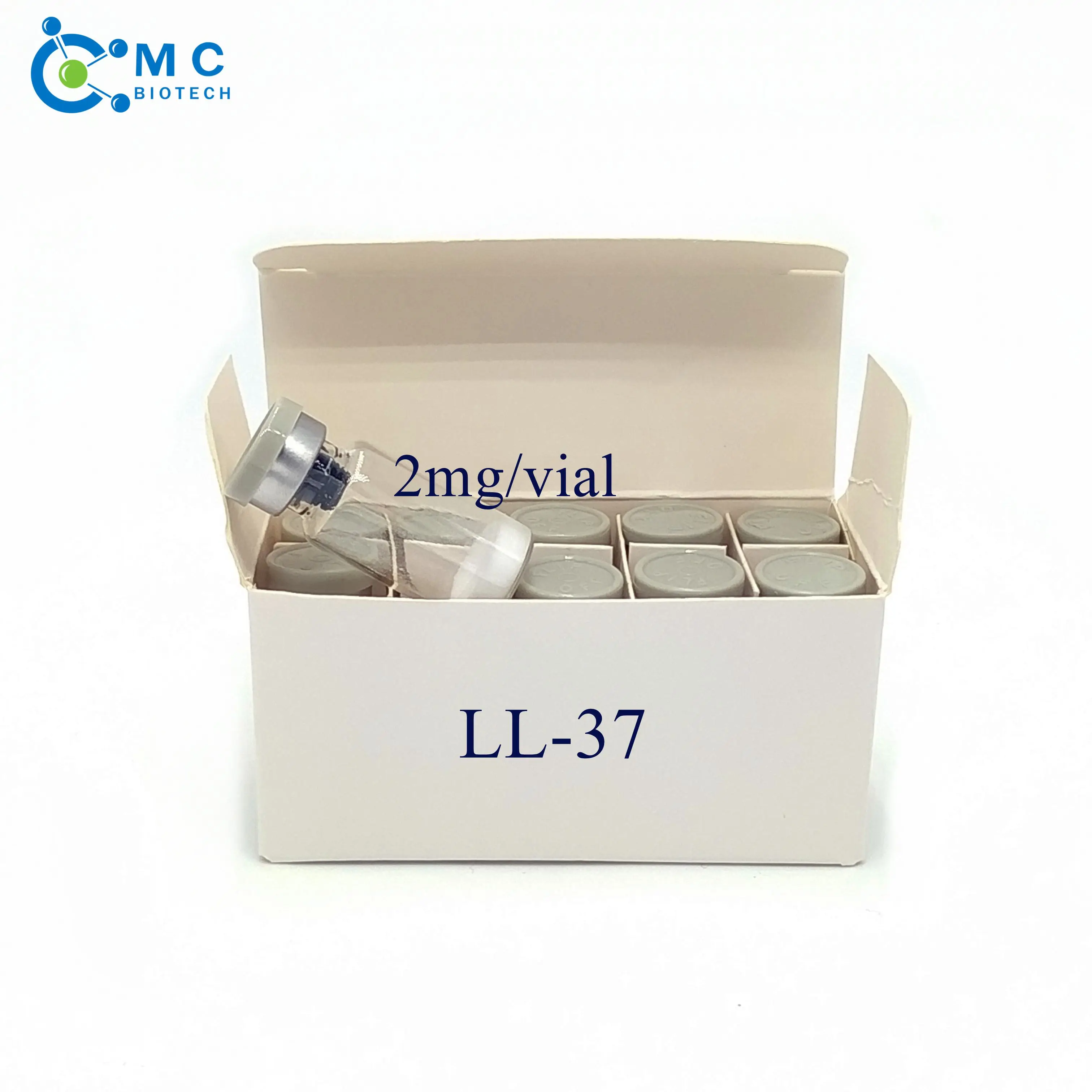 
CAS 154947-66-7 2mg per vial peptide powder LL-37 ll 37 