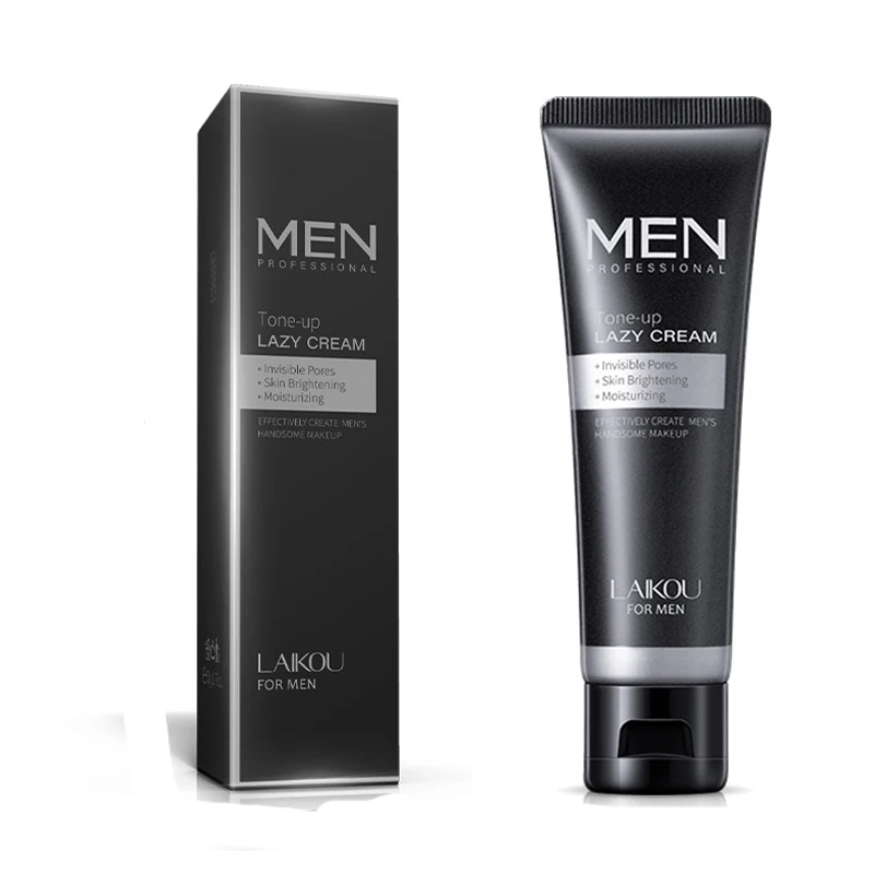LAIKOU Mens Cosmetics Skin Brightening Moisturizing BB Foundation Cream For Men