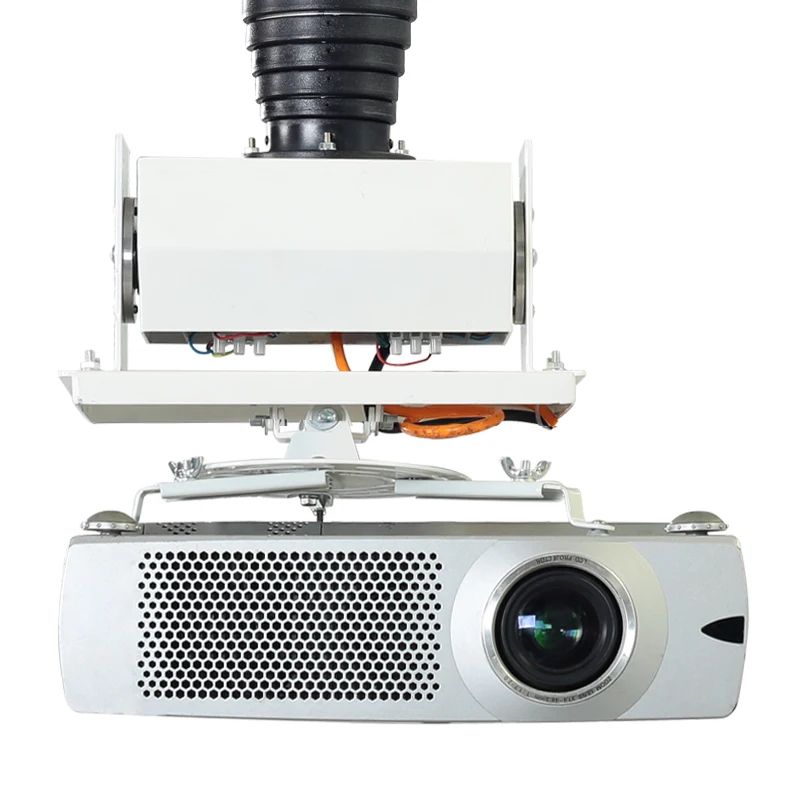 Тяжелая нагрузка на заказ моторизованный потолочное крепление выдвижной подъемник проектора проектор лифт с пультом дистанционного управления для проекционного экрана