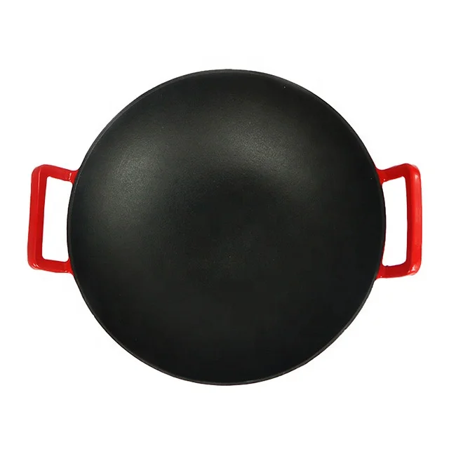 Manufacturers Wholesale Double Handle Enamel Cast Iron Pot