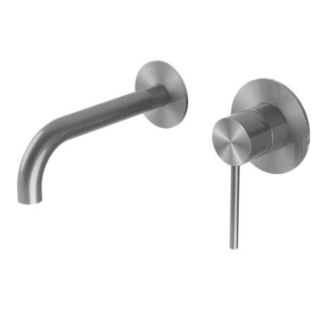 Watermark Wall Wash Basin Mixer Tapware Gunmetal Tapware