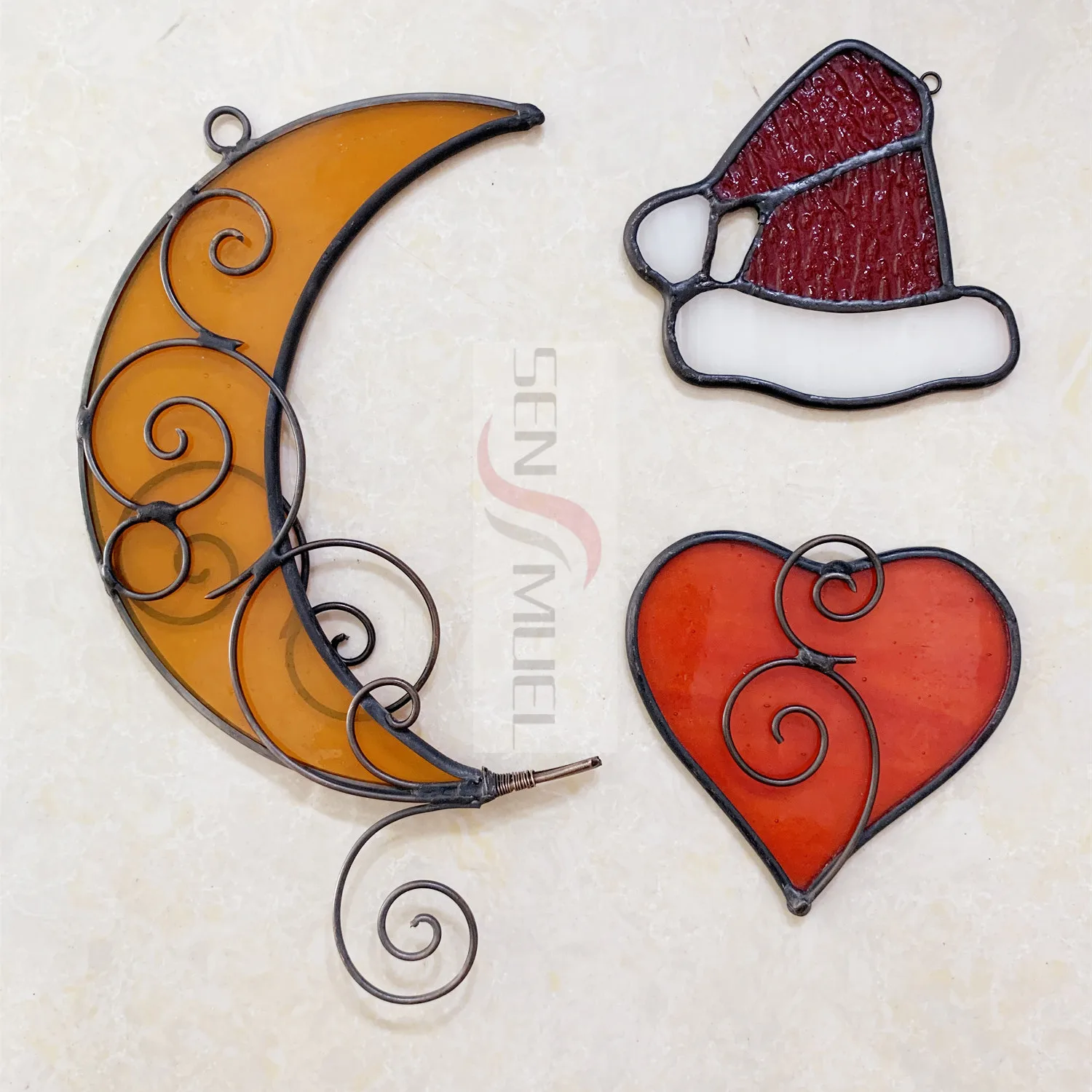 Tiffany glass window decoration arch tiffany style stained glass window for home decoration