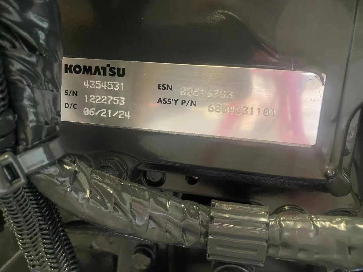 Двигатель в сборе дизельный двигатель строительная техника Komatsu