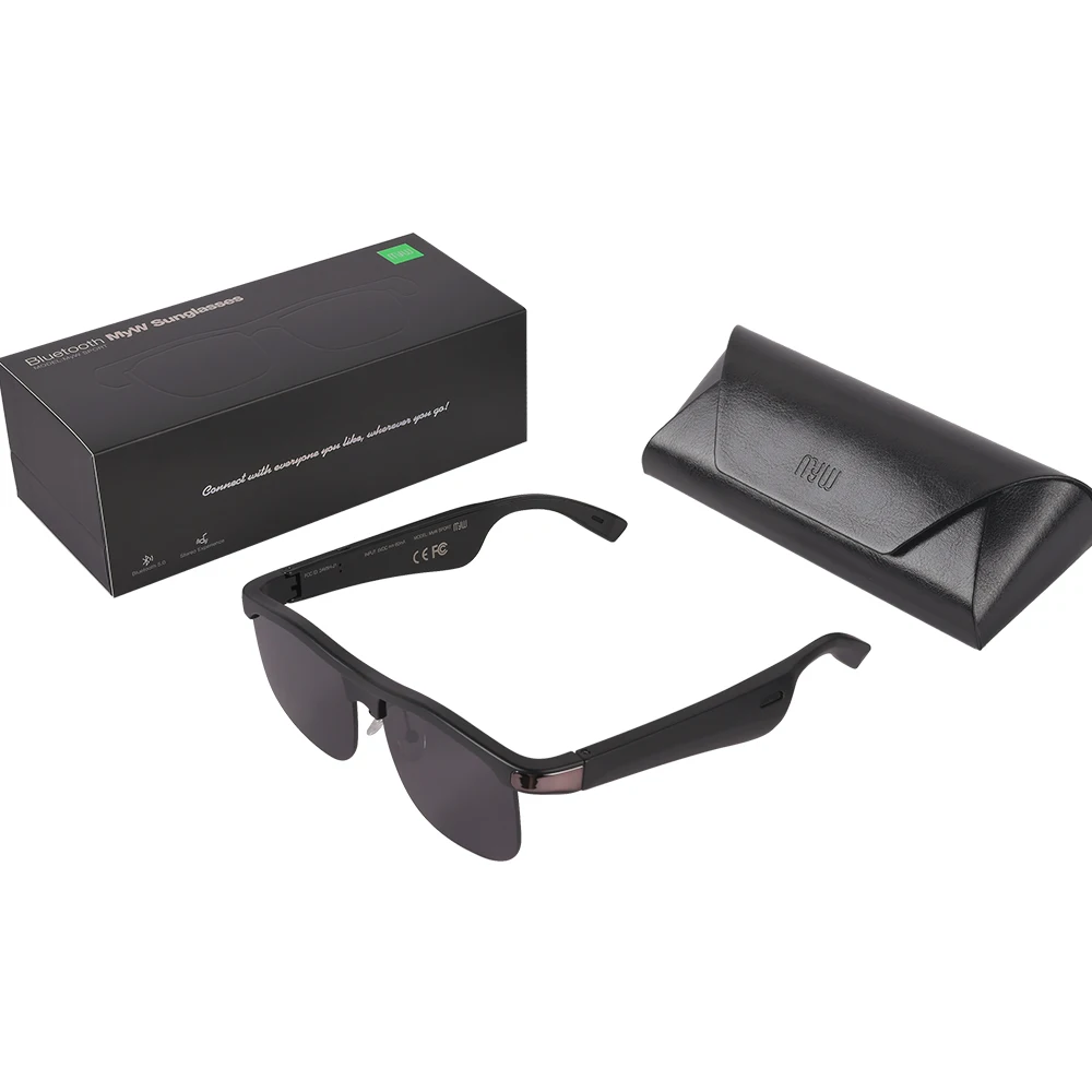 Wireless Bluetooth Sunglasses Hands-Free Calling TWS Music Video Waterproof Eyeglasses sun glasses