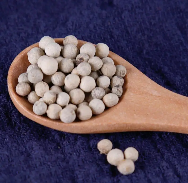 
Bai hu jiao new dried top level white pepper fruits Fructus Piperis 