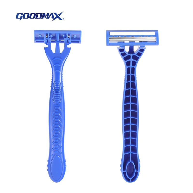 GoodMax Razor Triple Blades Men Best Seller Sensitive Refill Razor Blade with Lubricating Strip