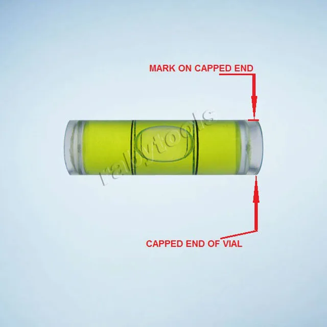 
High accuracy acrylic bubbles level vial with best priceRB-CY1240 