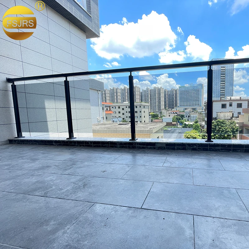 Foshan Factory 201 304 316 Post Glass Outdoor Stainless Steel Railing Balcony