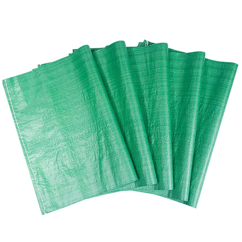 New 80kg China Wholesale 50kg 50lb 100kg Saco Poly Plastic PP Woven Sacks New Empty Rice Bag