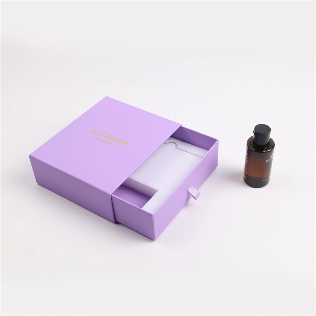 New arrival luxury drawer bottle stickers pvc cakes handle style easy open rings sticker cable custom packaging gifts paper box