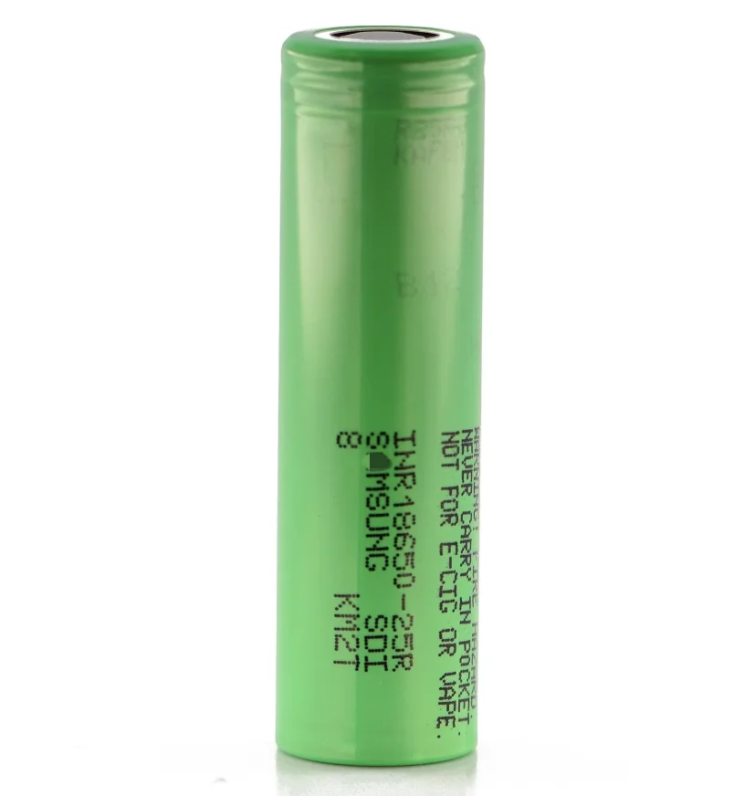 Authentic 18650 cell 25R li-ion lithium ion battery 2500mah rechargeable battery 25R