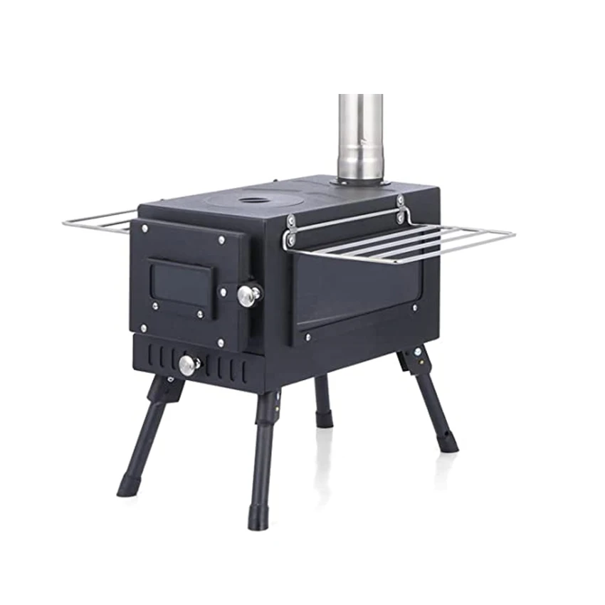 Factory wall tent with stove portable tent stove wood burning hot tent stove