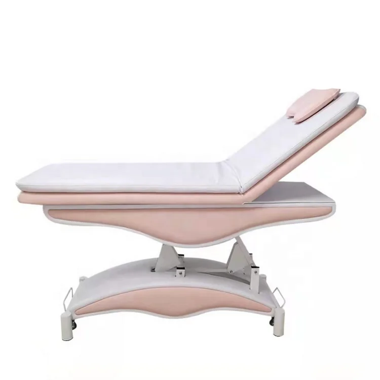 Great Factory Foshan 3 Motor Tables De Thai Massage Pliante Facial Bed Custom Logo Without Armrest For Beauty Furniture