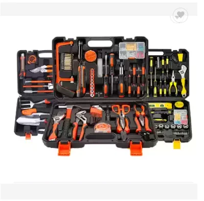 portable small  Auto Repair Toolkit Electric Tool Box Gift Garden Toolbox Household Hand Tool Set