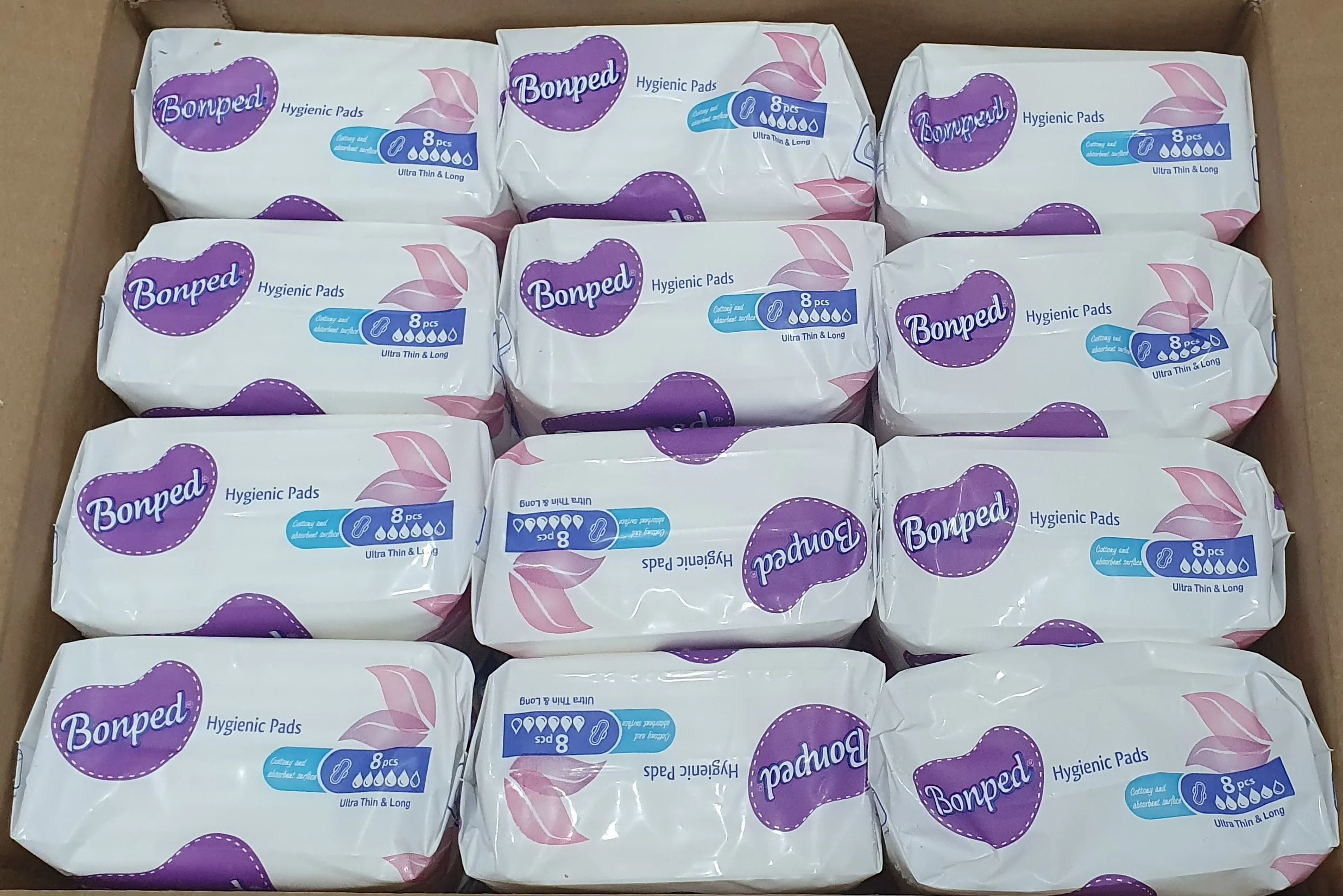 BONPED SANITARY NAPKINS ULTRA LADYS PAD