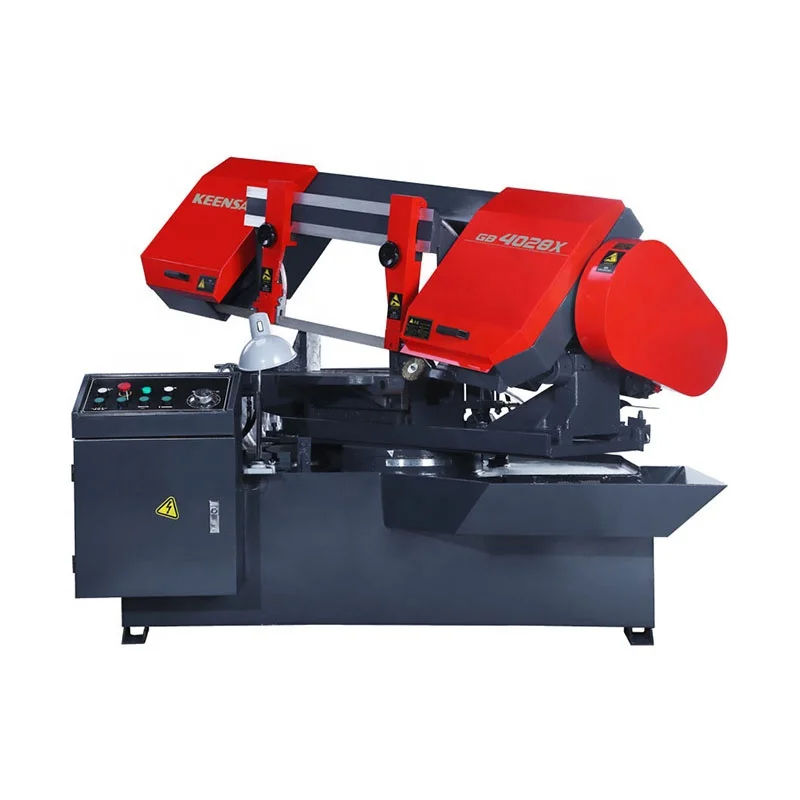 Horizontal 45 Degree Pivot Miter Band Saw Machine Angle Cutting Machine