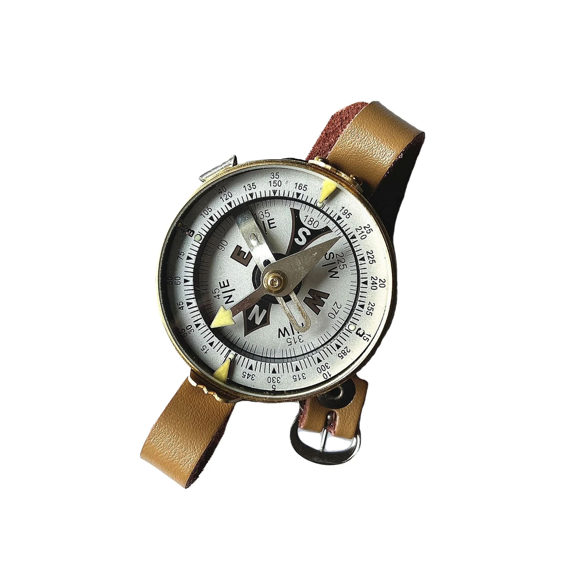 New belt Russian compass with luminous compass switch compass