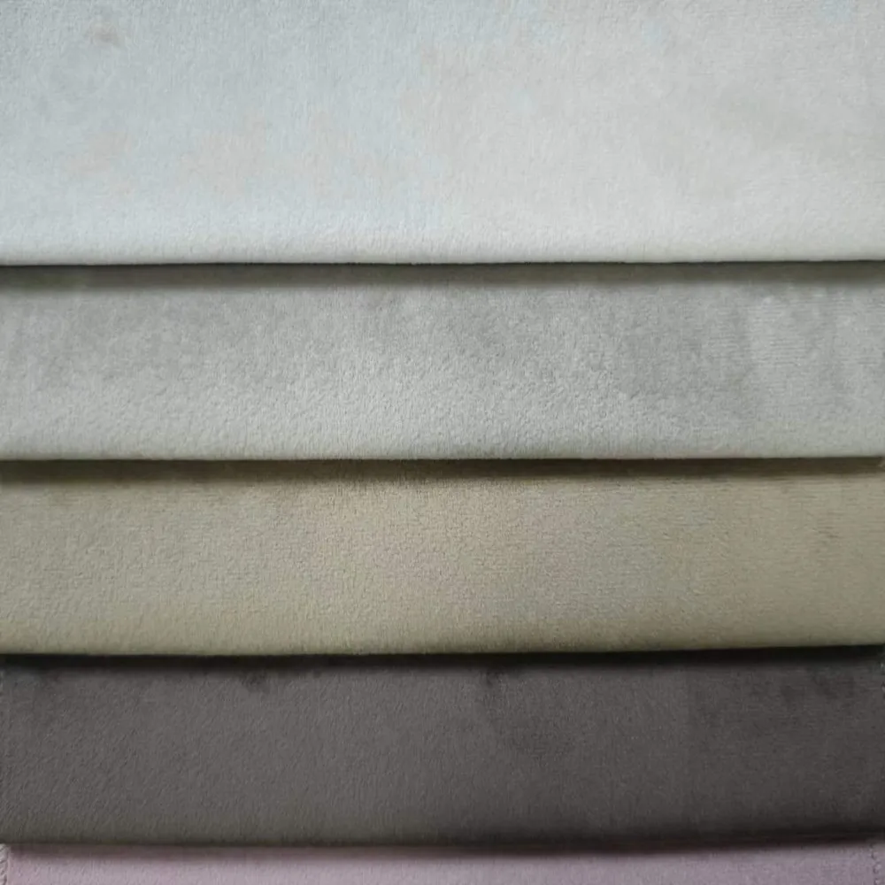 2024 Sinovel Manufactory Selling Polyester Sofa Upholstery Fabric holland Velvet  Multi-colors Design Plush Velvet for sofa