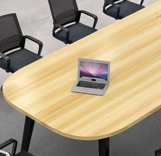 Simple modern conference tables and chairs combination small conference room table oval long table