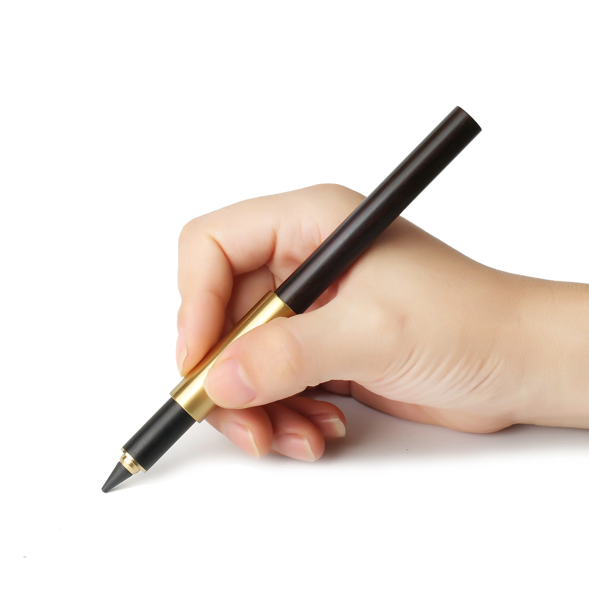 Eco Friendly Sketching Gift double Eternal nibs Pencil For Drawing HB Wooden Pencil