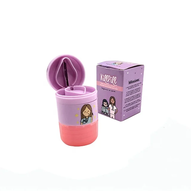 Mini Portable Plastic Pill Organizer Medicine Case Pill Box For Daily And Travel Use