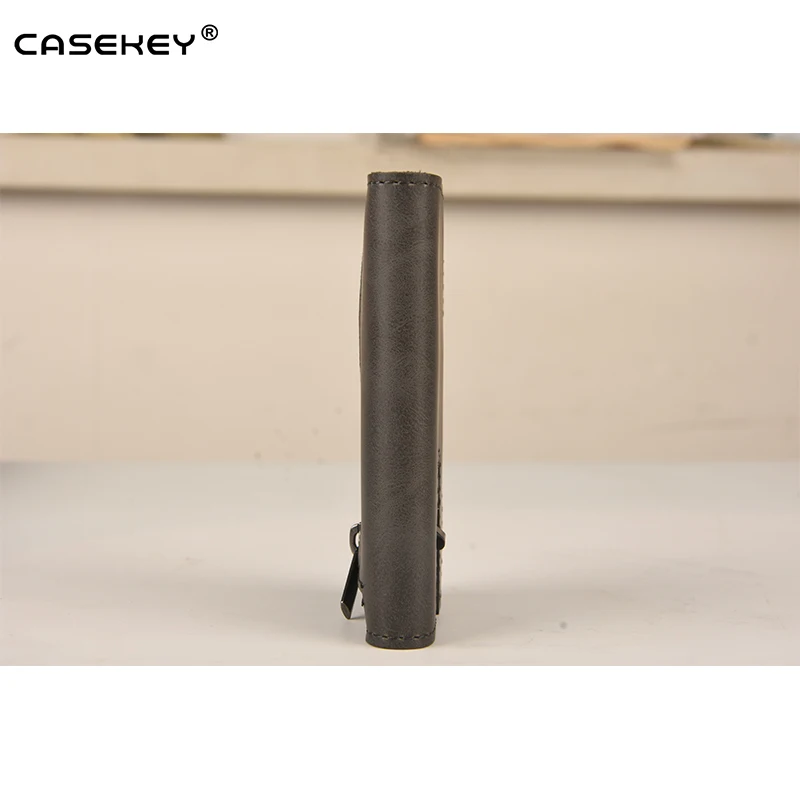  Лидер продаж 2021 Casekey винтажный держатель для кредитных карт из искусственной кожи высококачественный автоматический мужской кошелек