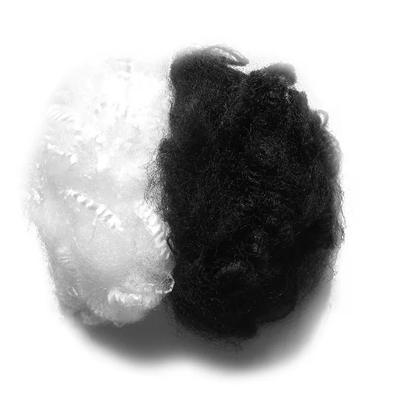 Рекламный 100%, чистый 4.5D полипропиленовое штапельное волокно, акриловое штапельное волокно для нетканого полотна