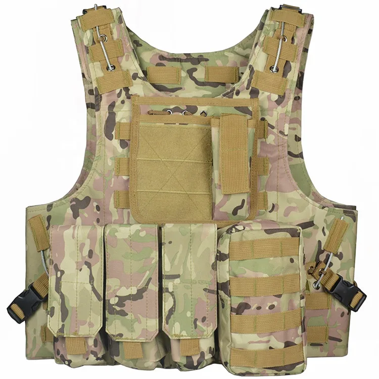 GAF Customized Adjustable 1000d Nylon Plate Carrier Chalecos Tactico Training Weight Tactical Vest