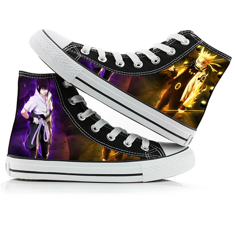 Manufacturer wholesale fashion high top canvas shoes cheap breathable wear-resistant cartoon sports high top canvas shoes