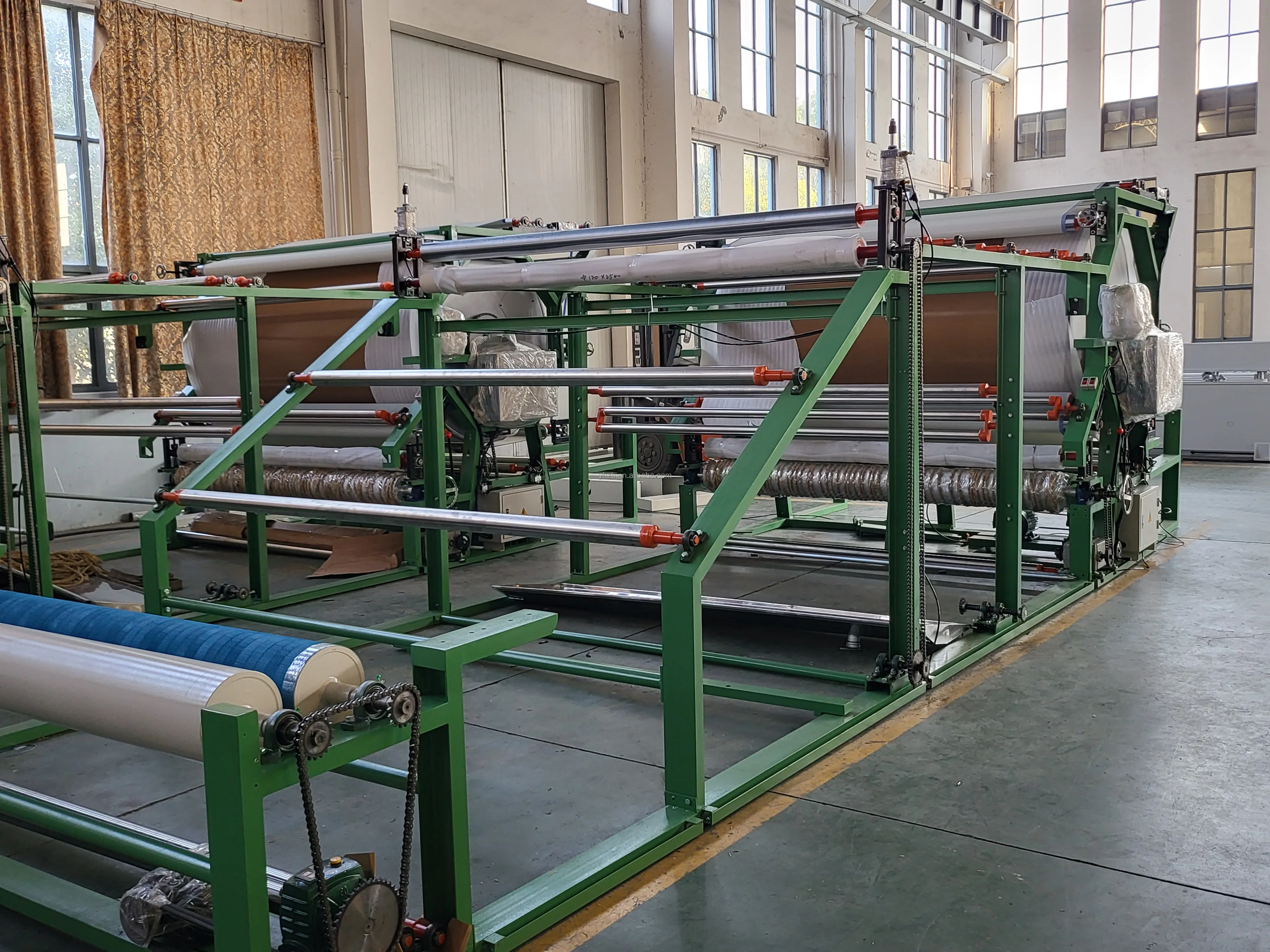 High Efficiency Fabric Laminating Machine Water Glue Based  For Fur Sponge Foam Shoes Boots