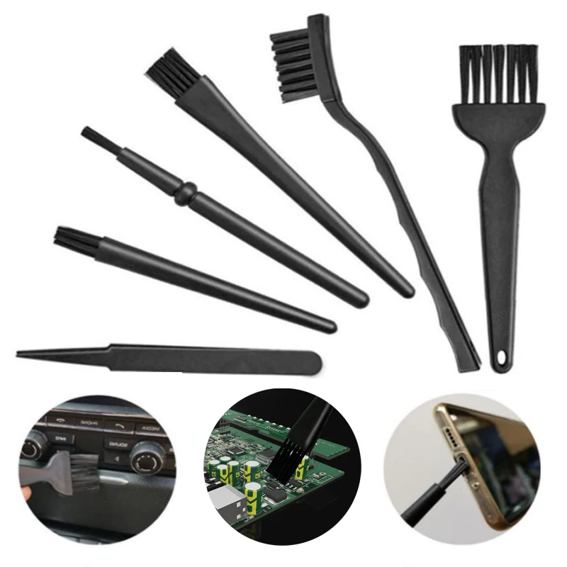 Clean Computer Keyboard Game Machine Fan Radiator Motherboard Small Appliance Automotive Trim Household Cleaning Brush Kit