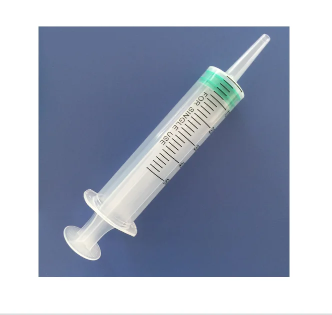 CE approved manufacture feeding syringe 50ml with catheter tip