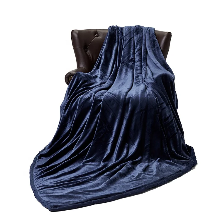 Cheap Fleece Blankets In Bulk Travel Washable Sensory Knitted Blanket For Kids,Adults