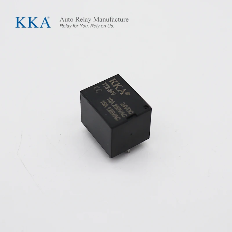 KKA-T73 4Pin/5Pin PCB Relay 10A Mini Relay 5V/12V/24V for Automotive, household